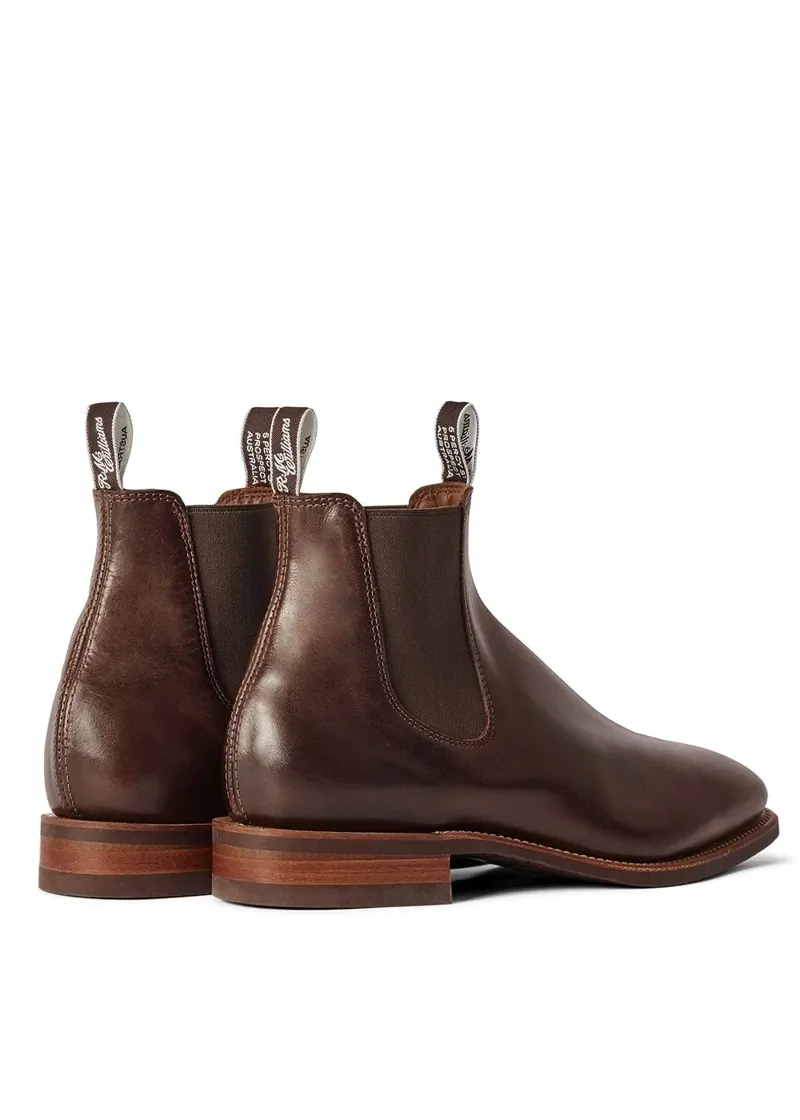 R M Williams Comfort Craftsman Boot in Walnut Pull Up-4