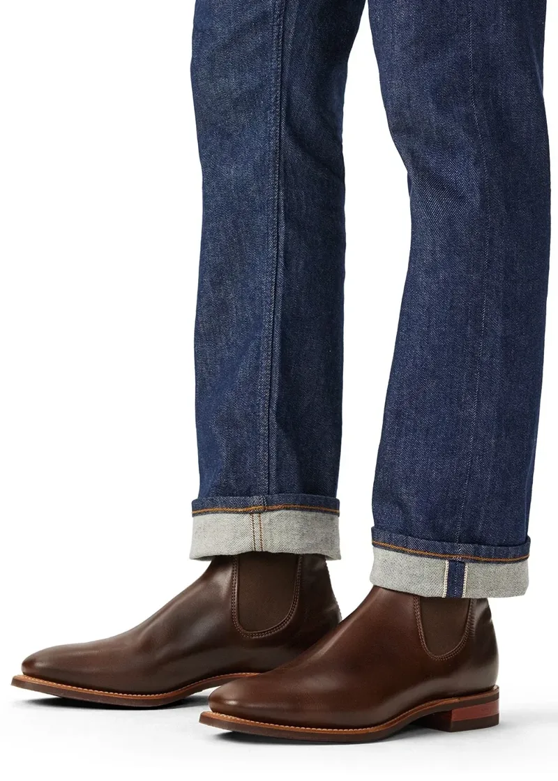 R M Williams Comfort Craftsman Boot in Walnut Pull Up-5