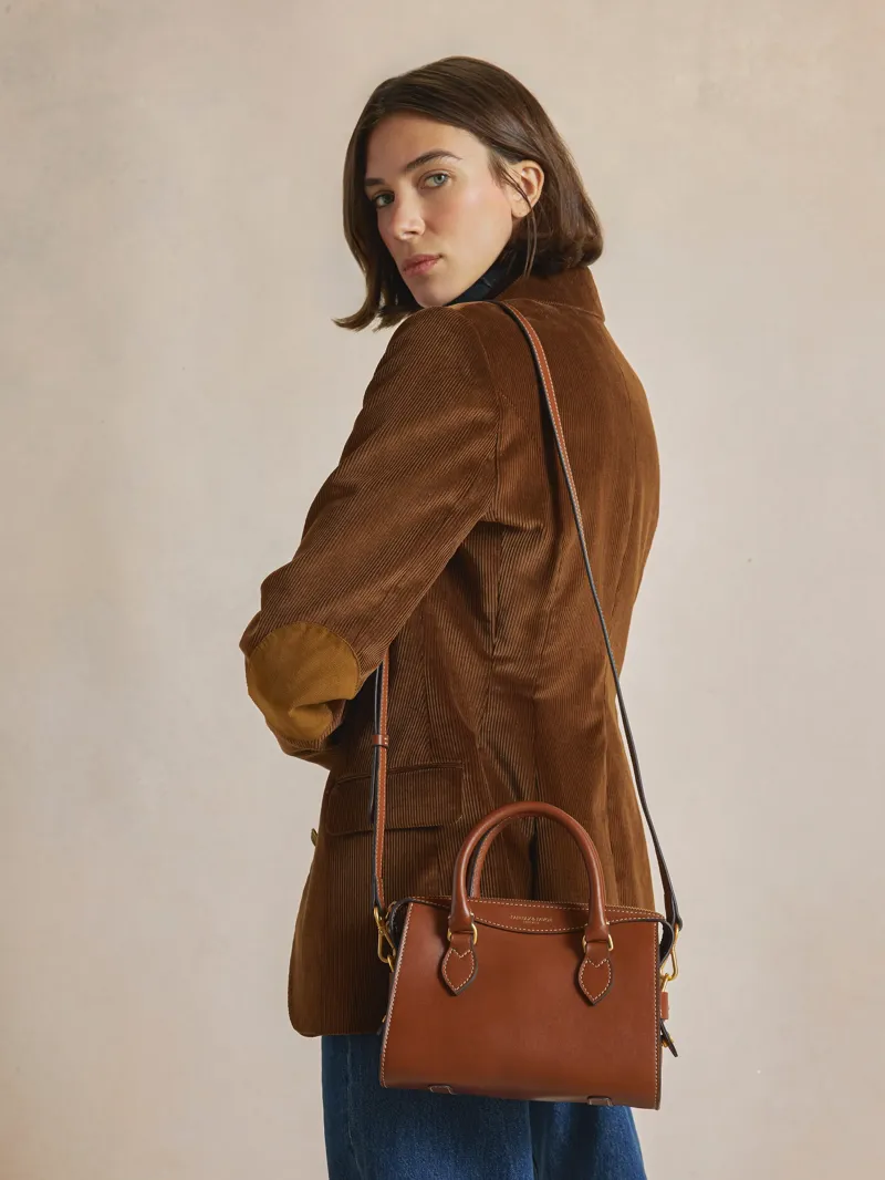 Fairfax and Favor The Josie Cord Blazer in Tan-2