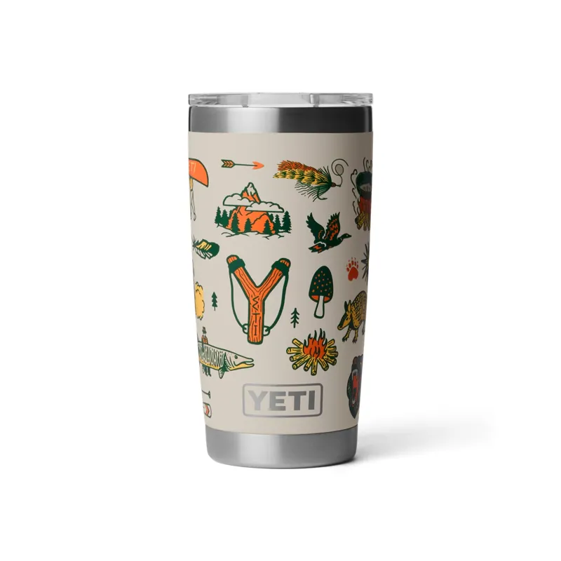 Yeti 20oz Tumbler in Cape Summer Camp
