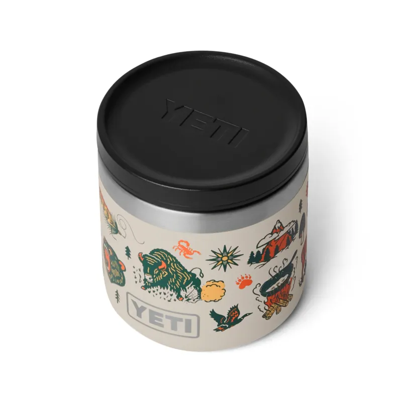 Yeti 8 oz Insulated Food Jar in Cape Summer Camp-1