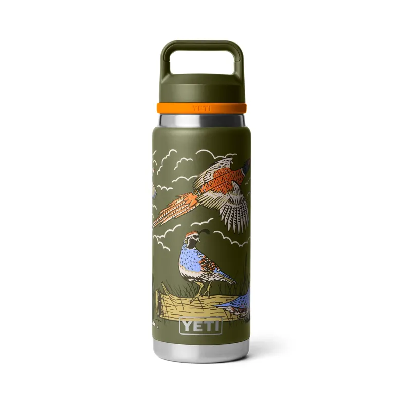 Yeti 26oz Chug Bottle in Upland Birds Olive