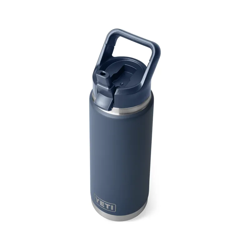 Yeti 26oz Straw Bottle in Navy-1
