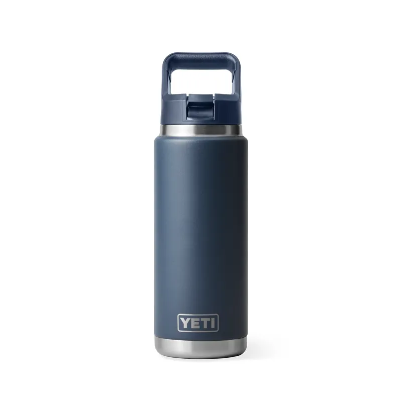 Yeti 26oz Straw Bottle in Navy