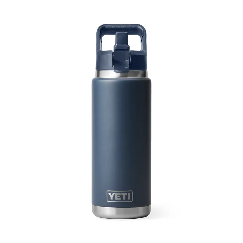 Yeti 26oz Straw Bottle in Navy-2