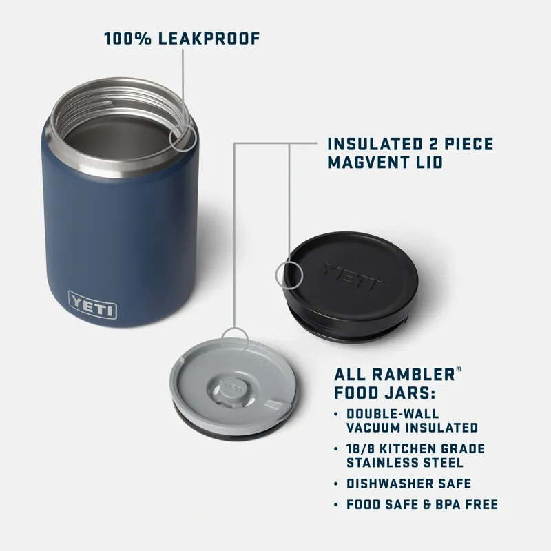 Yeti 24oz Insulated Food Jar in Navy-3