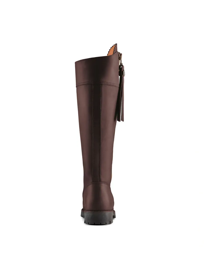 Fairfax and Favor Explorer Waterproof Boot Regular Fit in Mahogany Leather-3