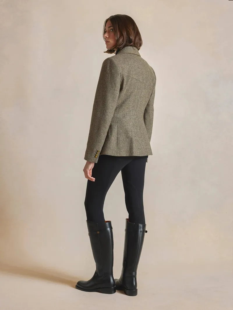 Fairfax and Favor The Sybil Trimmed Blazer in Forest-4