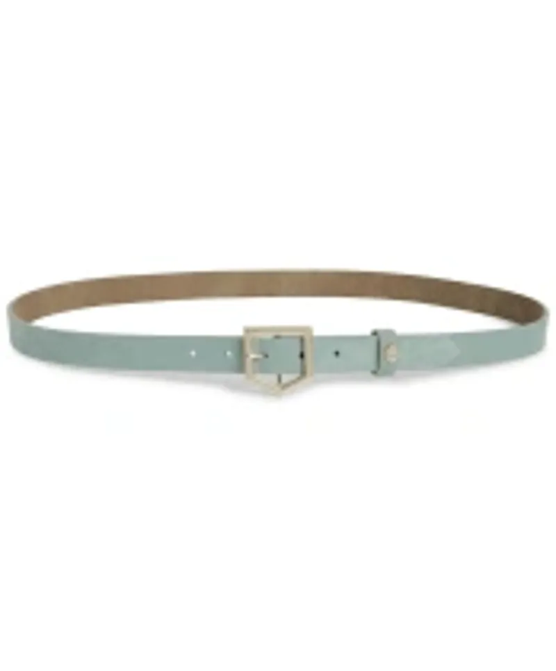 Fairfax and Favor Sennowe Belt in Mint Suede-2