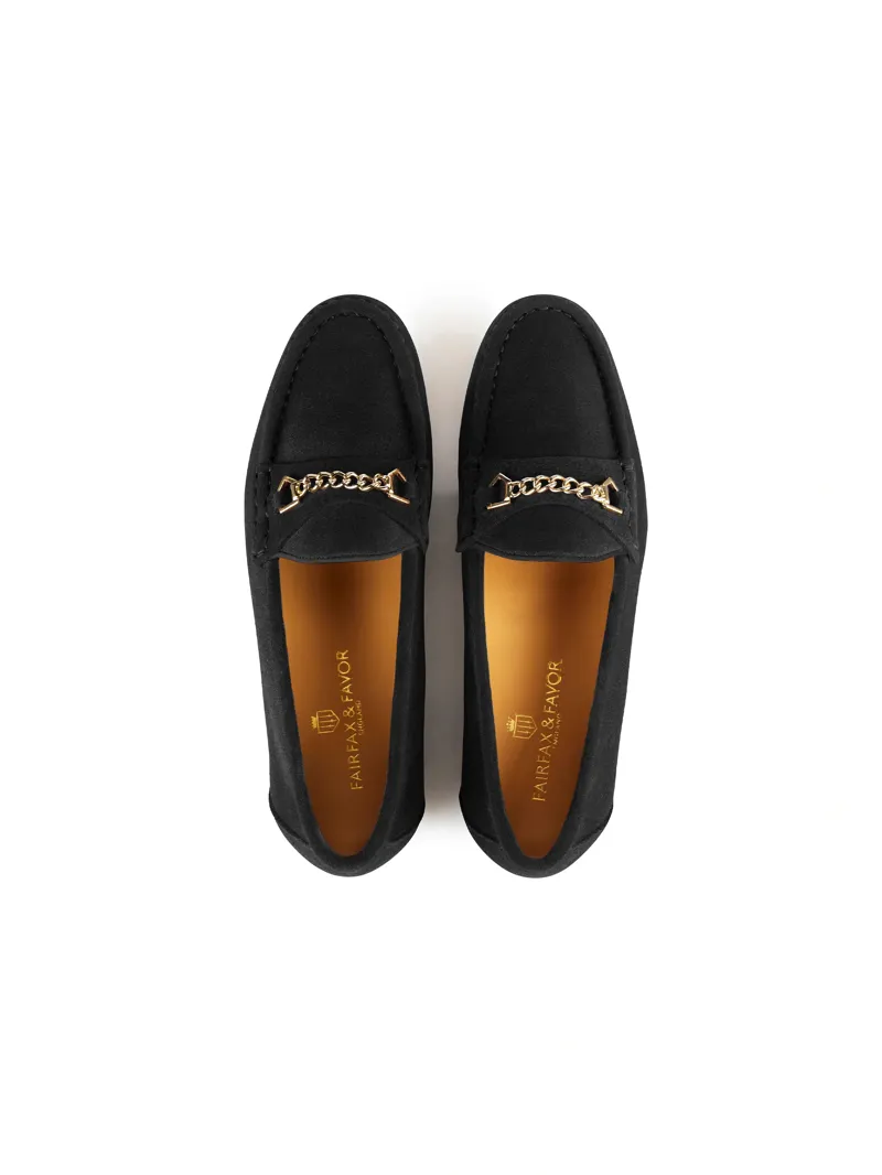 Fairfax and Favor Apsley Loafer in Black-2