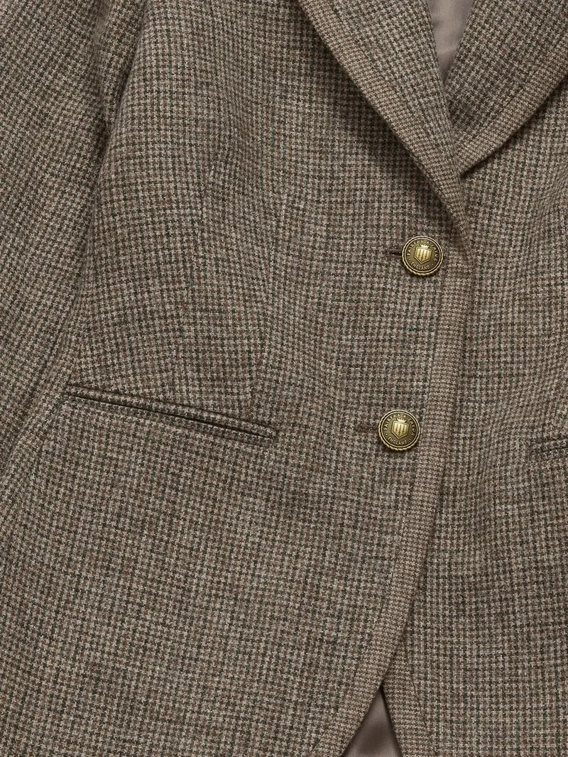 Fairfax and Favor The Sybil Trimmed Blazer in Forest-2