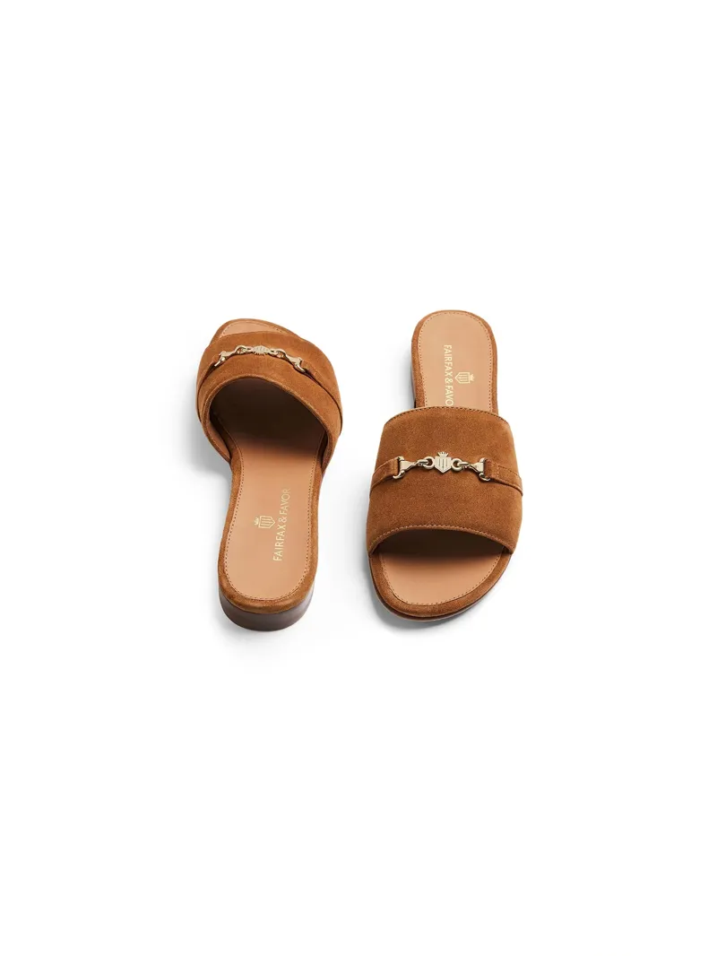 Fairfax and Favor Heacham Sandal in Tan-3