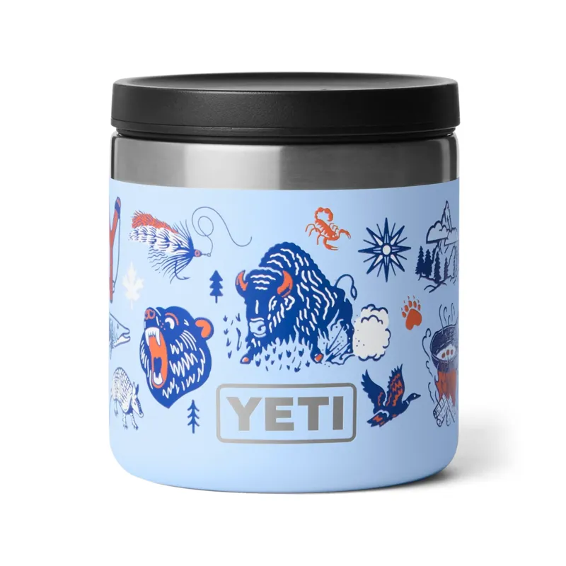 Yeti 8 oz Insulated Food Jar in Big Sky Summer Camp