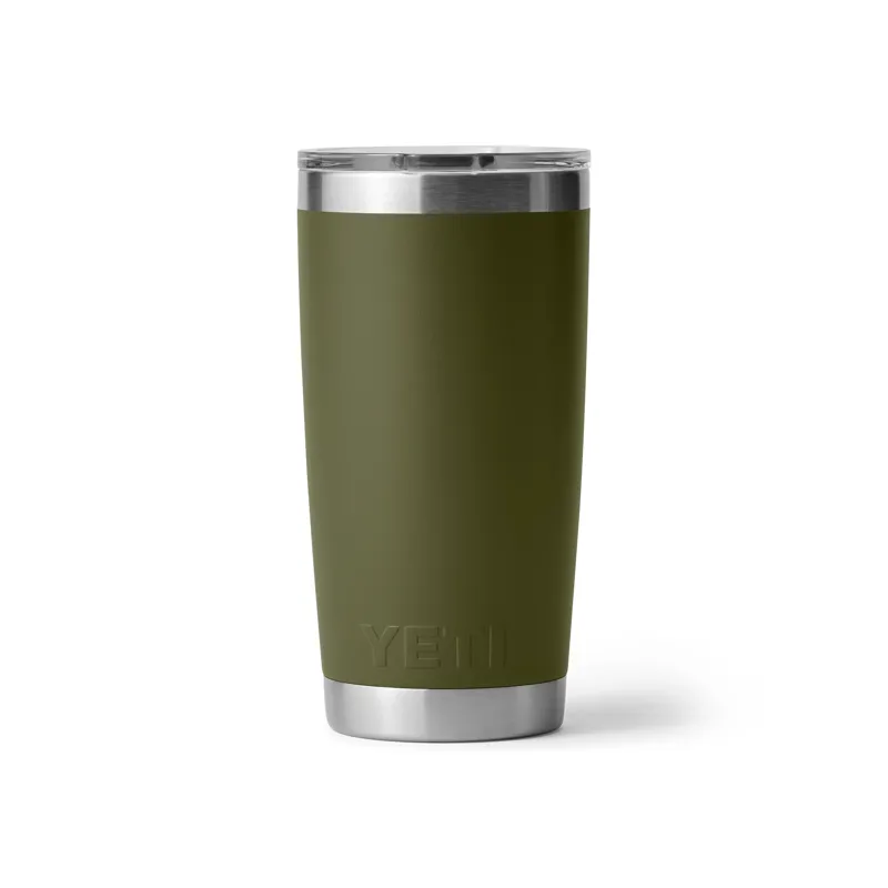 Yeti 20oz Tumbler in Olive/ King Crab Orange-2