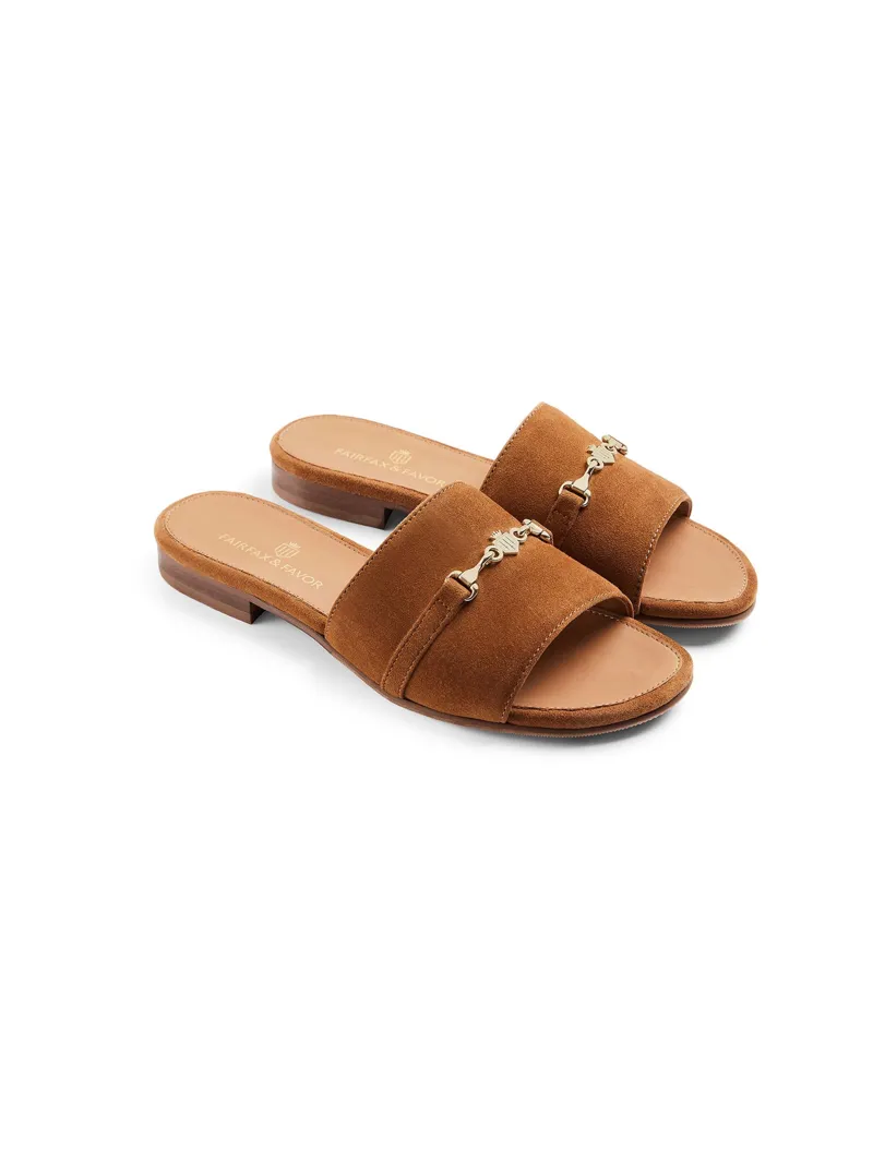 Fairfax and Favor Heacham Sandal in Tan-1