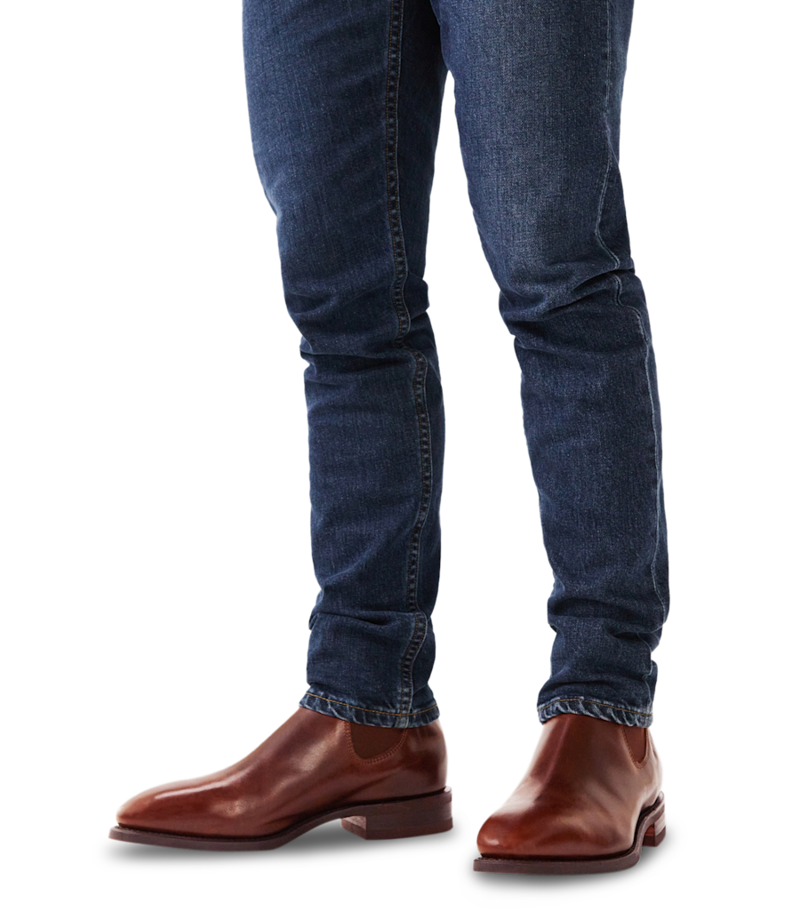 R M Williams Comfort Craftsman Boot in Mid Brown Pull Up-5