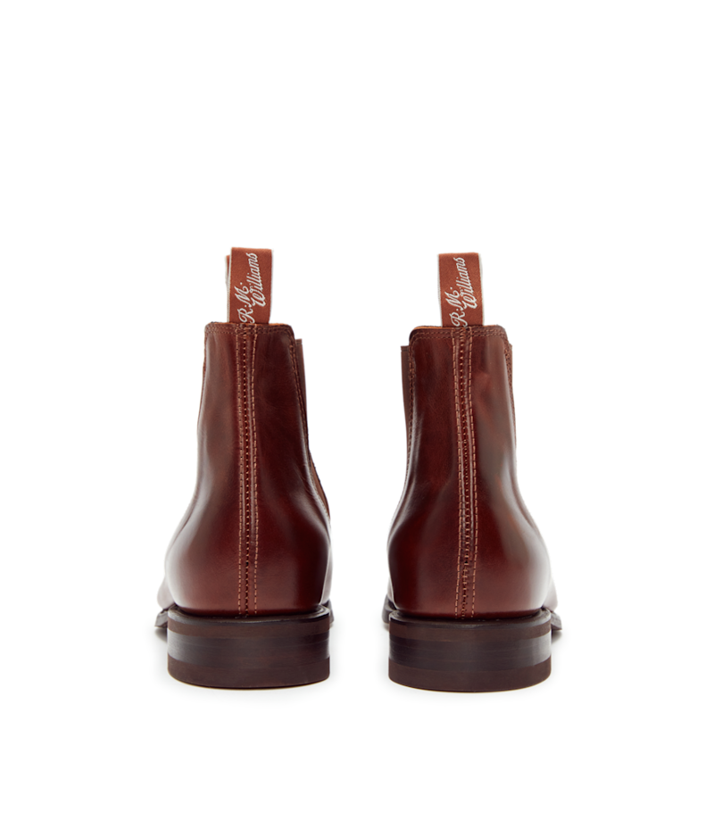 R M Williams Comfort Craftsman Boot in Mid Brown Pull Up-3