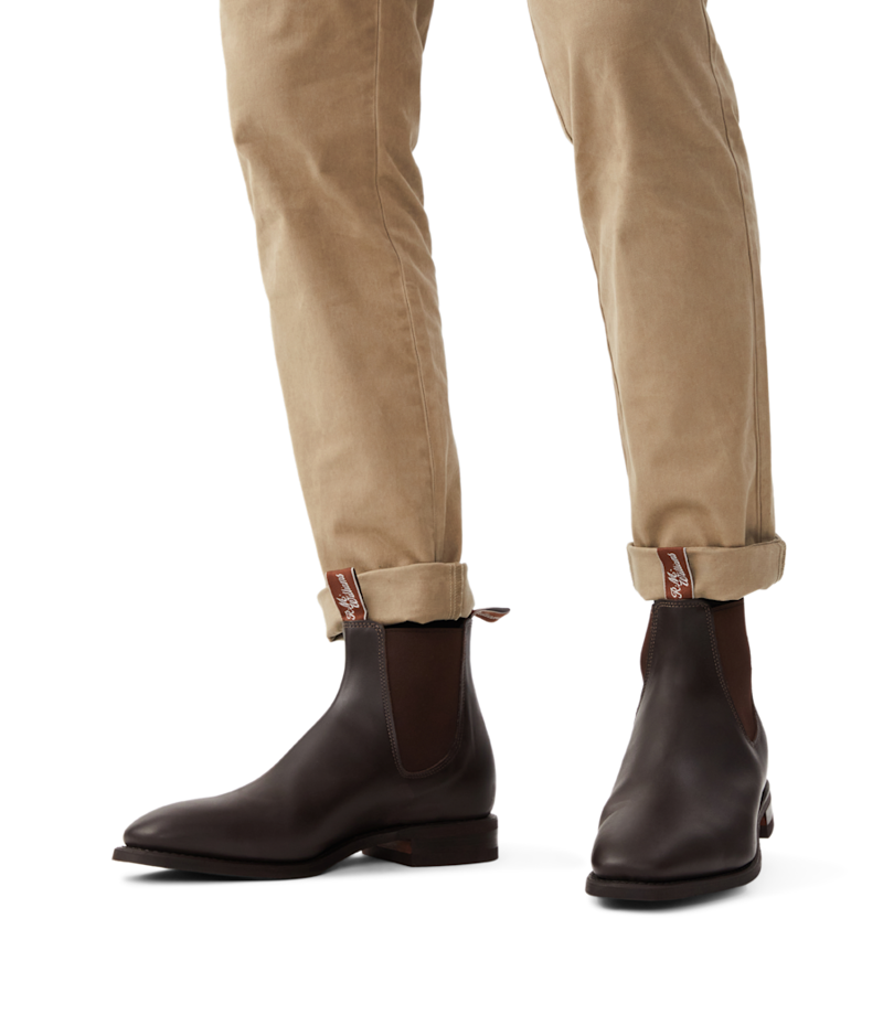 R M Williams Comfort Craftsman Boot in Chestnut-1