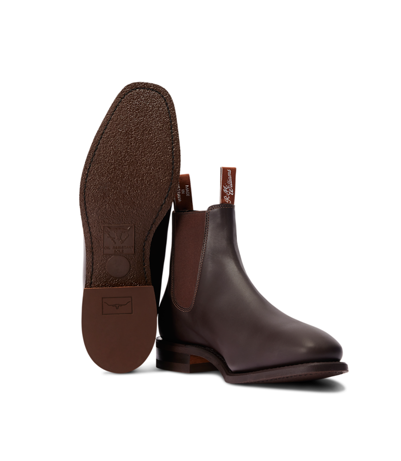 R M Williams Comfort Craftsman Boot in Chestnut-5
