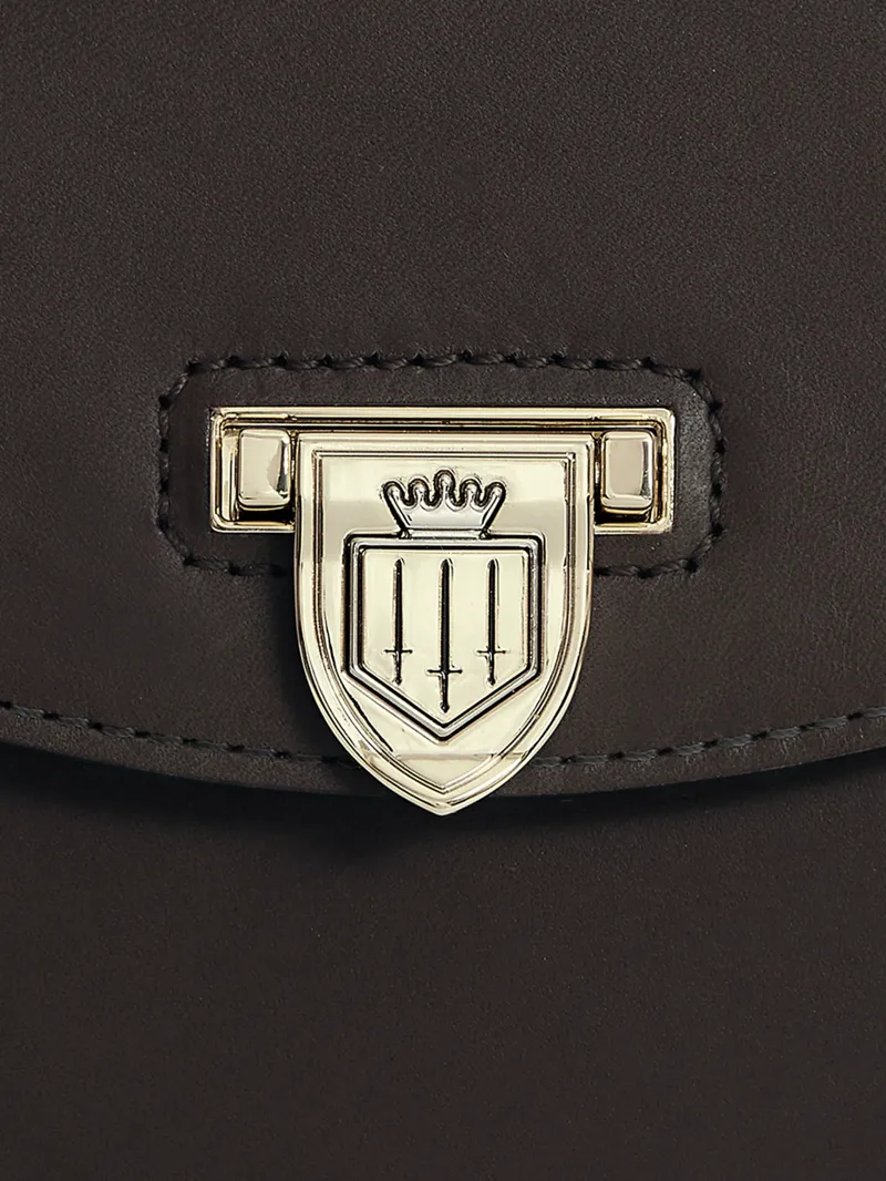 Fairfax and Favor Blenhiem Saddle Bag in Mahogany Leather-4