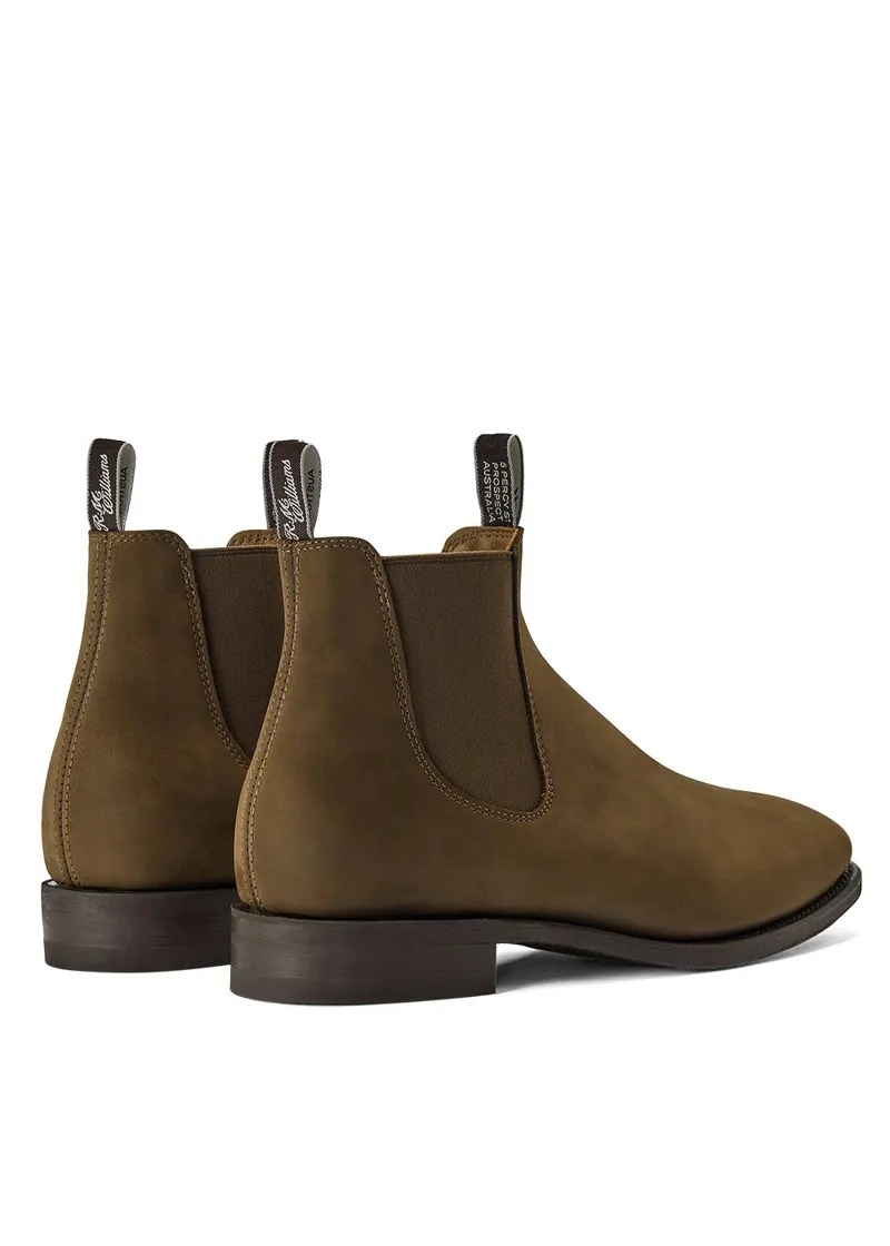 R M Williams Comfort Craftsman Boot in Lichen Suede-5