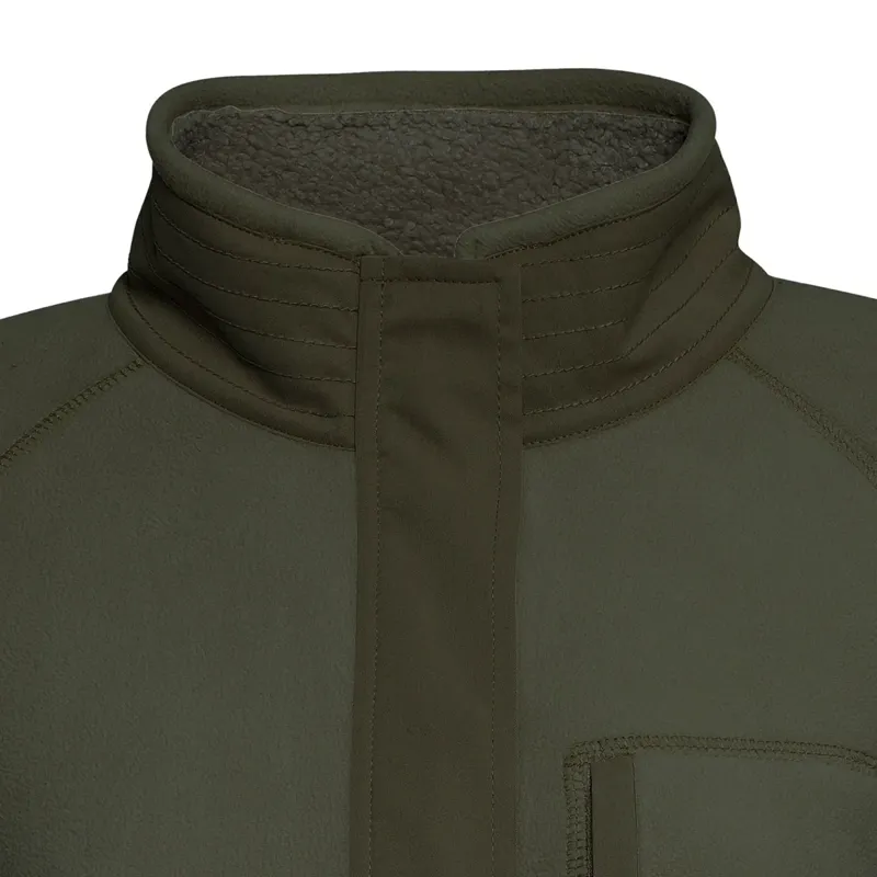 Fairfax and Favor The Aria 1/4 Zip Fleece in Khaki-4