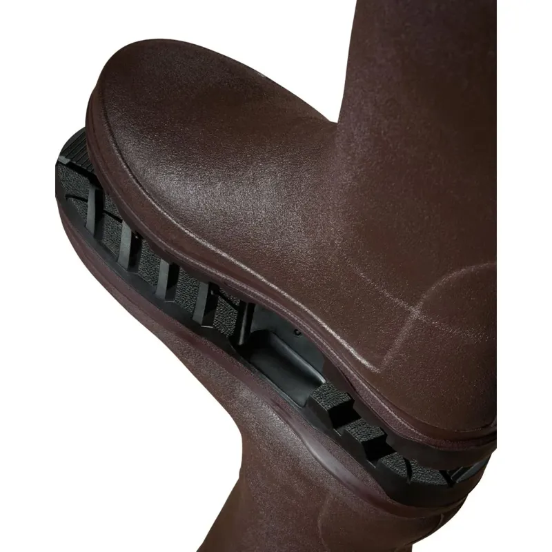 Le Chameau Womens Vierzonord Neo Lined Wellington Boots in Marron Fonce-5
