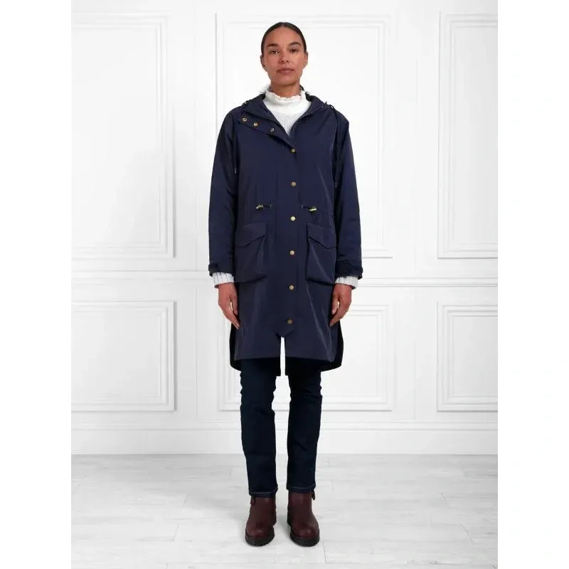 Fairfax and Favor The Cressida Rain Coat in Navy-3