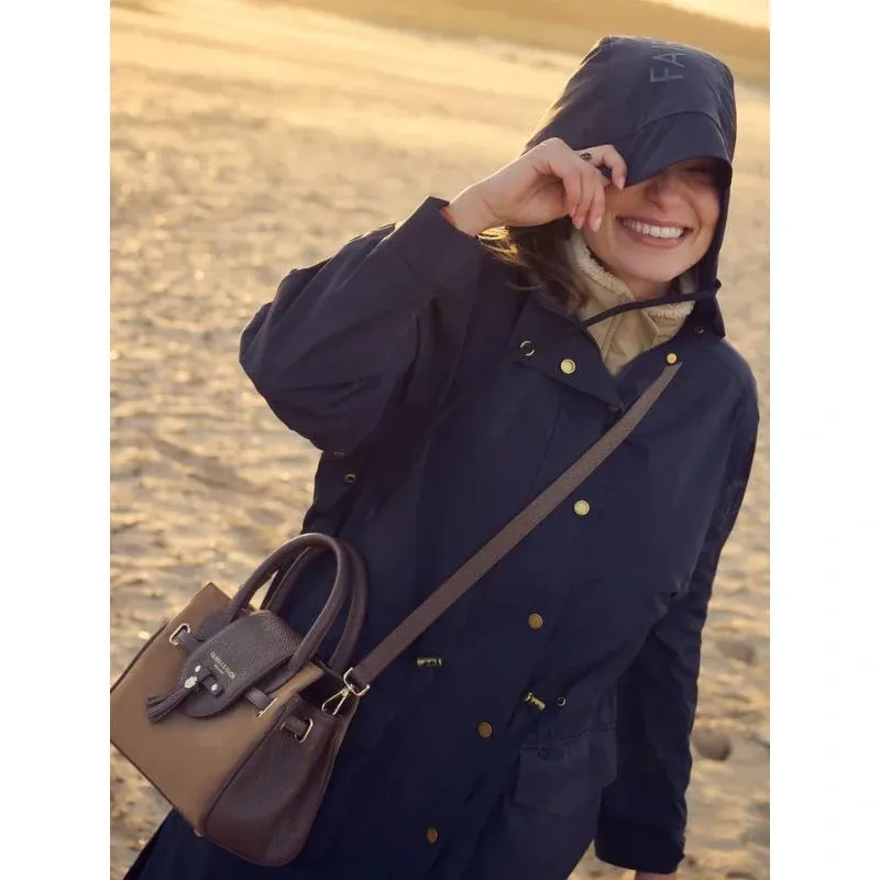 Fairfax and Favor The Cressida Rain Coat in Navy-9