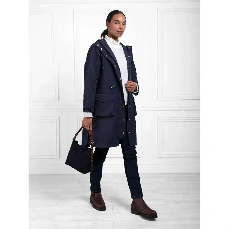 Fairfax and Favor The Cressida Rain Coat in Navy-4