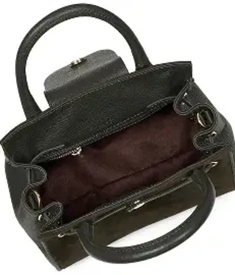 Fairfax and Favor Mini Windsor Handbag in Moss Green-1