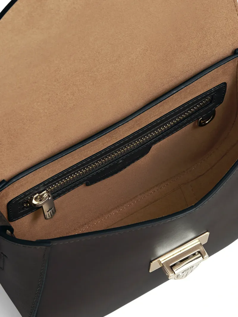 Fairfax and Favor Blenhiem Saddle Bag in Mahogany Leather-3