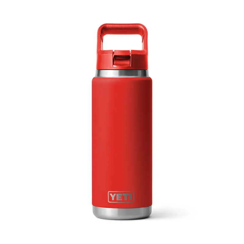 Yeti 26oz Straw Bottle in Rescue Red