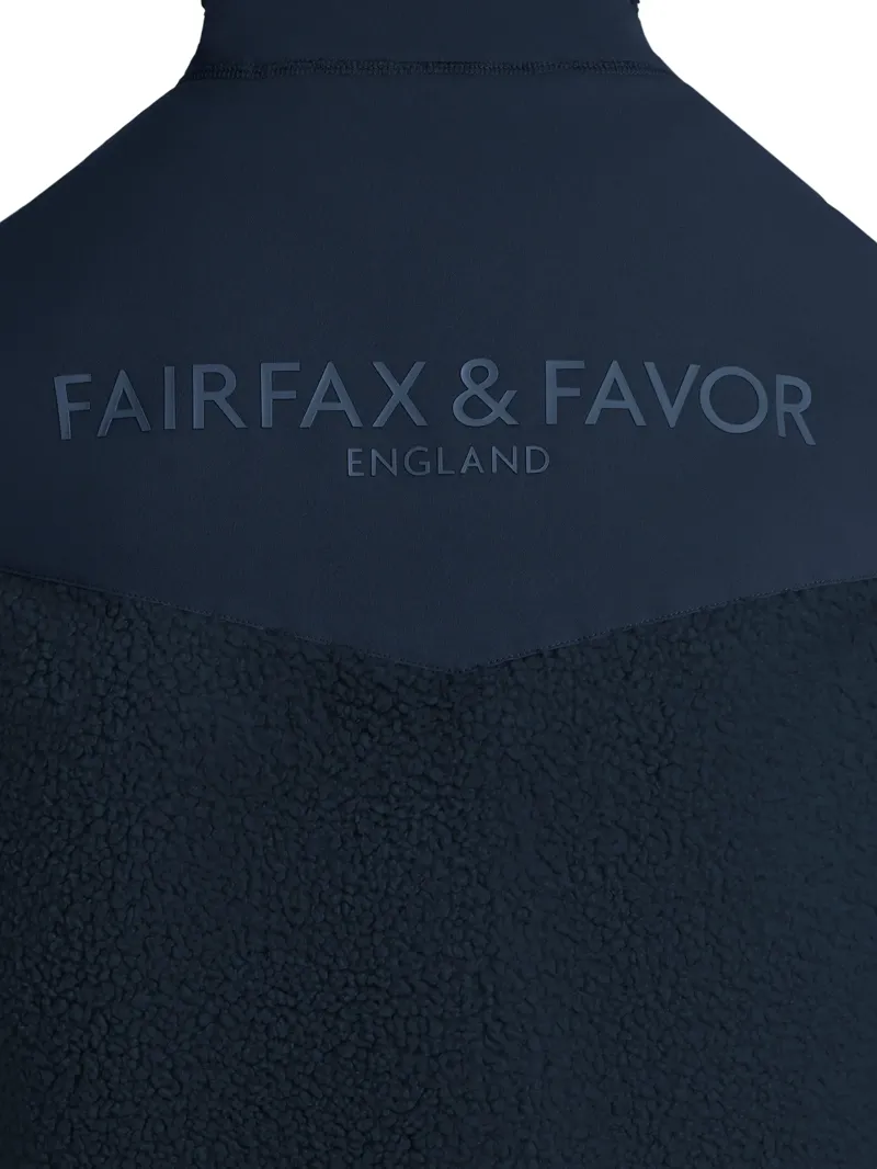 Fairfax and Favor Agnes Fleece Jacket in Navy-2