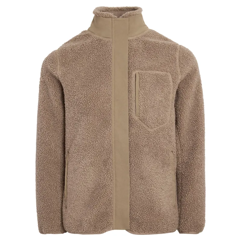 Fairfax and Favor Agnes Fleece Jacket in Fawn