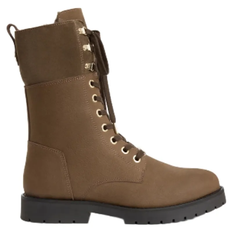 Fairfax and Favor Anglesey Shearling Lined Boot in Fog Nubuck