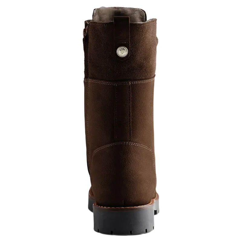 Fairfax and Favor Anglesey Shearling Lined Boot in Chocolate Nubuck-2