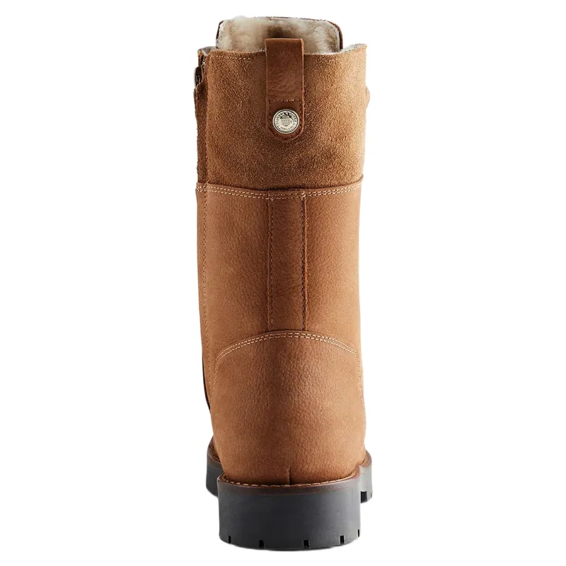 Fairfax and Favor Anglesey Shearling Lined Boot in Cognac Nubuck-2