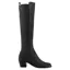 Fairfax and Favor Belgravia Heeled Boot in Black Suede