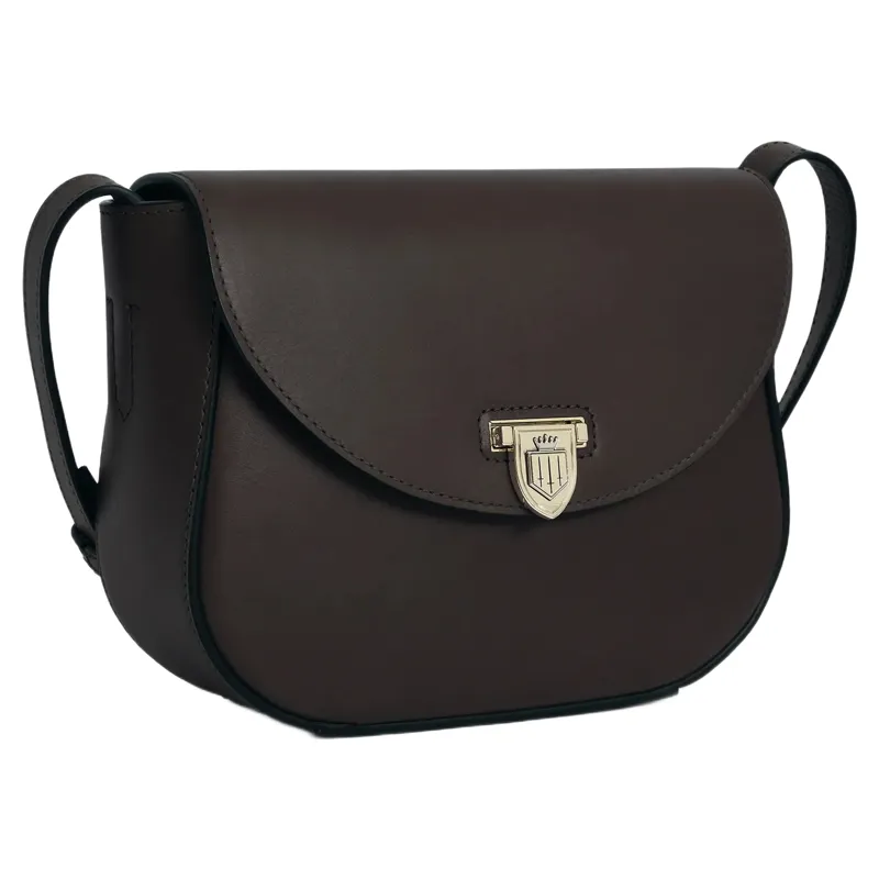Fairfax and Favor Blenhiem Saddle Bag in Mahogany Leather-1