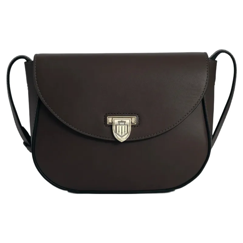Fairfax and Favor Blenhiem Saddle Bag in Mahogany Leather