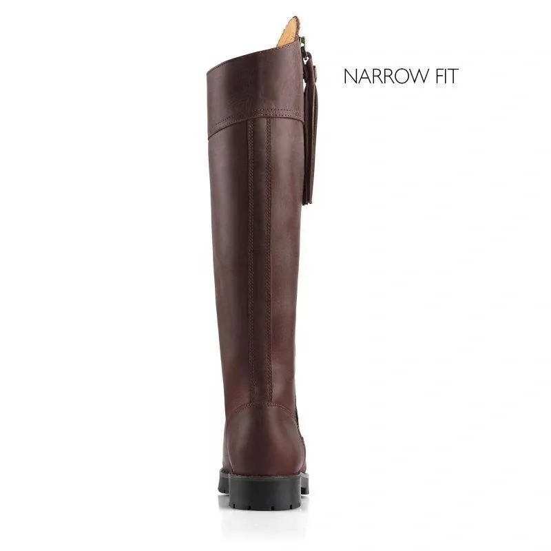 Fairfax and Favor Explorer Waterproof Boot Narrow Fit in Mahogany Leather-8