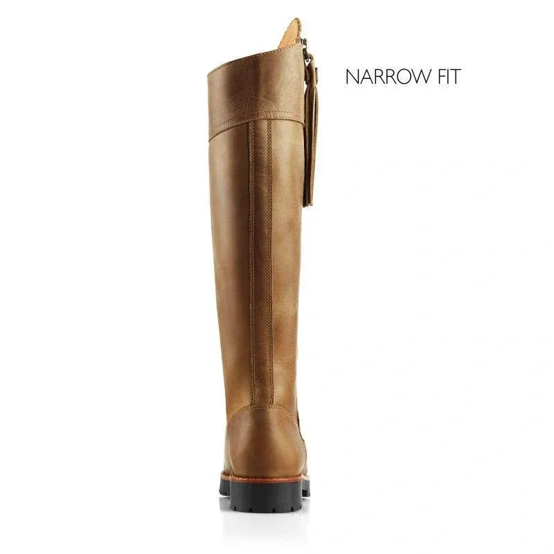 Fairfax and Favor Explorer Waterproof Boot Narrow Fit in Oak Leather-6