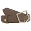 Fairfax and Favor Felbrigg Belt in Fog Suede