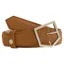 Fairfax and Favor Felbrigg Belt in Tan Suede