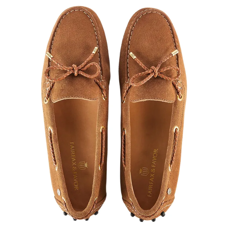 Fairfax and Favor Henley Driving Shoe in Tan-2