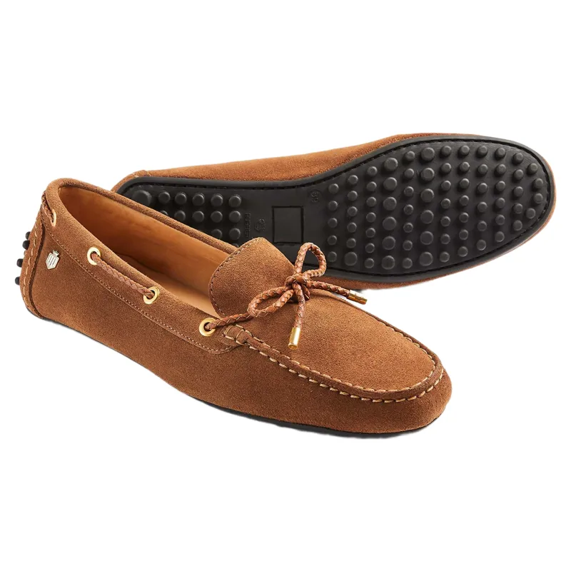 Fairfax and Favor Henley Driving Shoe in Tan-3