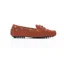 Fairfax and Favor Henley Driver Shoe in Sunset Orange Suede