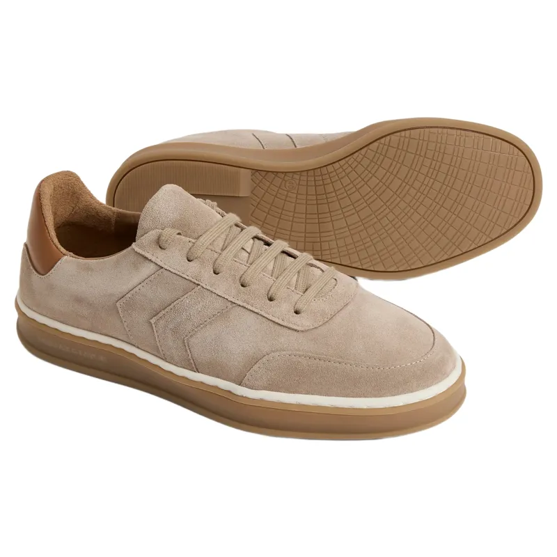 Fairfax and Favor Kendrick Trainer in Fawn Suede-3