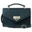Fairfax and Favor Mini Loxley Crossbody Bag in Teal Suede